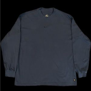 Nike mock-neck long sleeve tee
